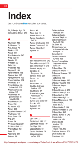 Index Du Guide