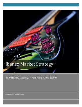 Ibanez Market Strategy