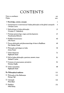 CONTENTS Notes on Contributors Xiii Preface Xxiv