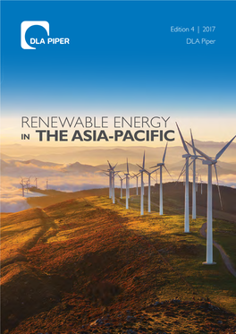 THE ASIA-PACIFIC 02 | Renewable Energy in the Asia-Pacific CONTENTS