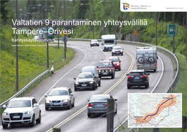 Valtatien 9 Parantaminen Yhteysvälillä Tampere–Orivesi Kehityskäytäväselvitys