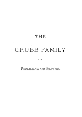 Grubb Family
