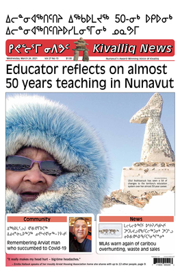 Educator Reflects on Almost 50 Years Teaching in Nunavut