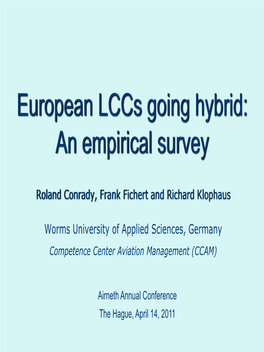 Economic Instruments for Reducing Aircraft Noise Theoretical Framework