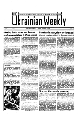 The Ukrainian Weekly 1990