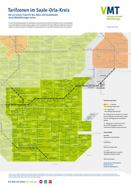 Tarifzonen Im Saale-Orla-Kreis