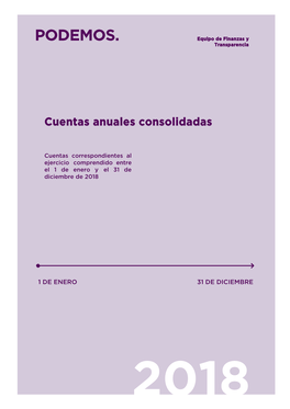 Cuentas Anuales Consolidadas