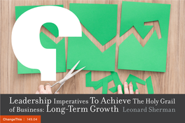 Long-Term Growth Leonard Sherman