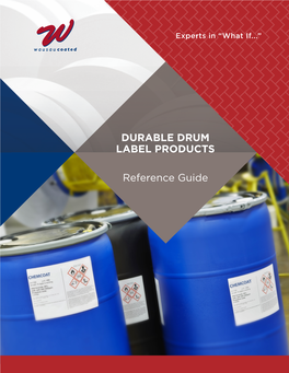 DURABLE DRUM LABEL PRODUCTS Reference Guide