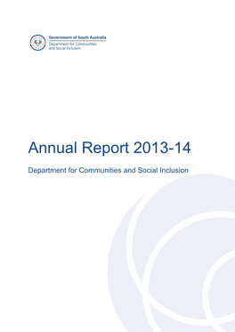 2013-14 DCSI Annual Report