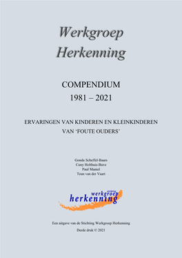 COMPENDIUM 2021 Stichting Werkgroep Herkenning