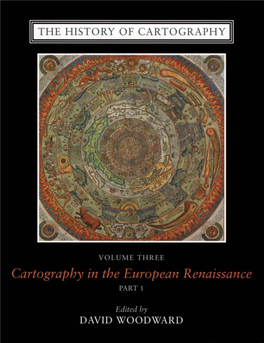 The History of Cartography, Volume 3