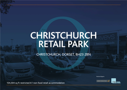 Christchurch Retail Park Christchurch, Dorset, Bh23 2Bn