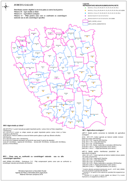 Galați Reprezentare Măsuri/Submăsuri/Pachete *# M10-P3.2.1, P3.2.2, P4, P8, M11-P1, P2, P3, P4, P5, P6.1/P6.2