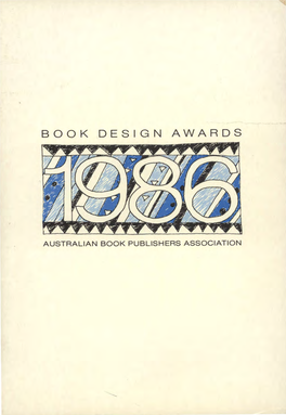 Book Design Awards