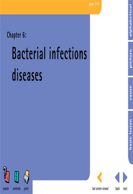 Bacterial Infections Diseases Picture Cause Basic Lesion