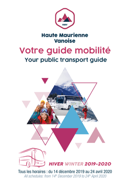 Votre Guide Mobilité Your Public Transport Guide