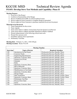 Senior Design Project Data Sheet