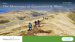 Hiking the Mountains of Connemara & Mayo 2020