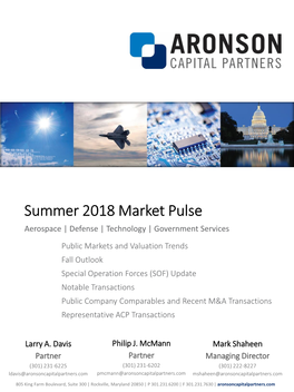 Summer 2018 Market Pulse