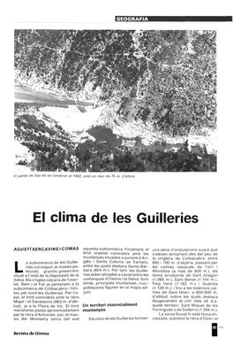 El Clima De Les Guilleries