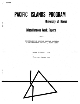 Pacific Islands Program