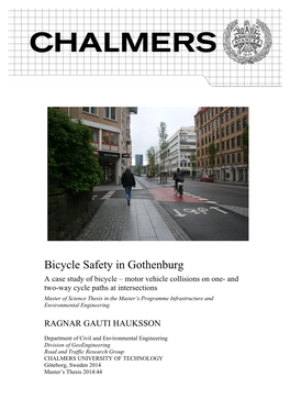Bicycle Safety in Gothenburg