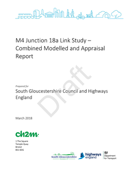 M4 Junction 18A Link Study – Combined Modelled and Appraisal Report