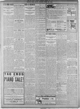 KAISER IS KISI 1— I 3Grtg?G\Rgvgcj3l Want of Every Housewife— and There's System Permits You to Buy Bonn— Emperor William Left Feer» Yes- L^Gj^Oujwf^V