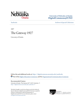 The Gateway 1927