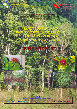 Flora Survey and Biodiversity Assessment for Core Zoning Municipality of Coron