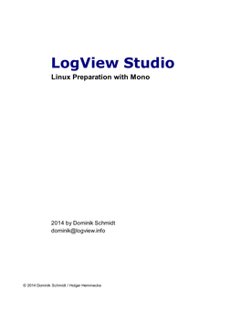 Logview Studio Linux Preparation with Mono