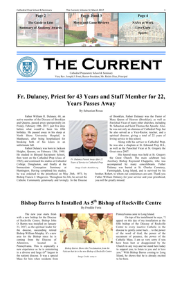 Fr. Dulaney, Priest for 43 Years and Staff Member for 22, Years Passes Away by Sebastian Rosas Father William R