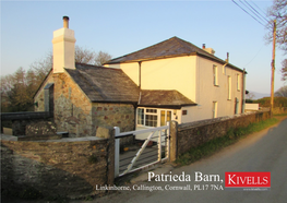 Patrieda Barn, Linkinhorne, Callington, Cornwall, PL17 7NA