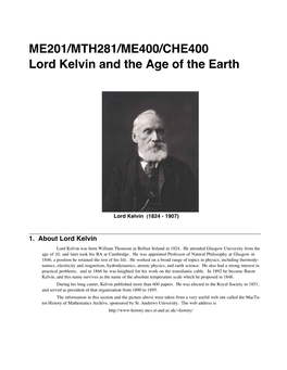 Lord Kelvin and the Age of the Earth.Pdf