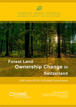 Forest Land Ownership Change in Switzerland
