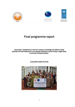 Final Programme Report