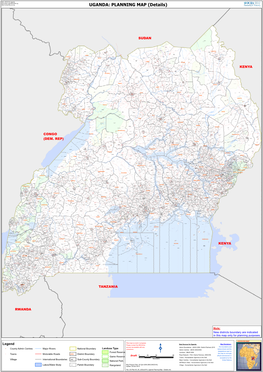 UGANDA: PLANNING MAP (Details)