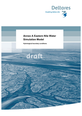 Annex a Eastern Nile Water Simulation Model