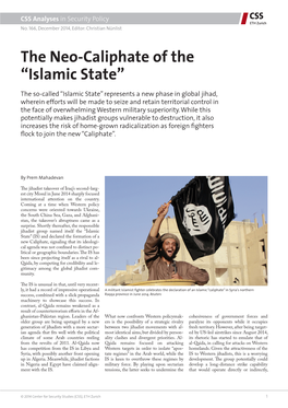 The Neo-Caliphate of the “Islamic State”