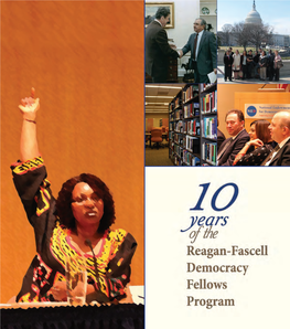 Reagan-Fascell Democracy Fellows Program