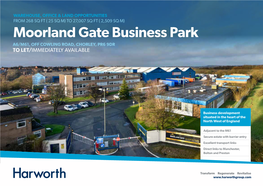 Moorland Gate Business Park A6/M61, OFF COWLING ROAD, CHORLEY, PR6 9DR to LET/IMMEDIATELY AVAILABLE