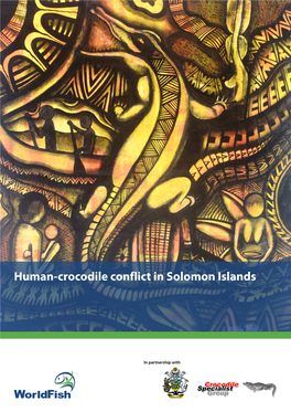 Human-Crocodile Conflict in Solomon Islands