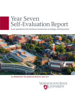 Year Seven Self-Evaluation Report to Be Submitted to the Northwest Commission on Colleges and Universities