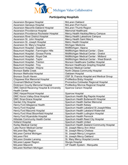 Participating Hospitals