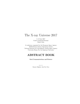 The X-Ray Universe 2017