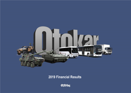2019 Financial Results INTRODUCTION