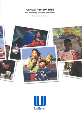 Unilever Annual Report 1994