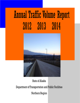 Annual Traffic Volume Report 2012 2013 2014