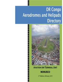 DR Congo Aerodromes and Helipads Directory 1